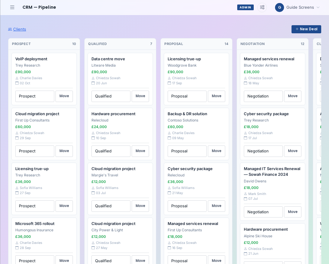 CRM Pipeline